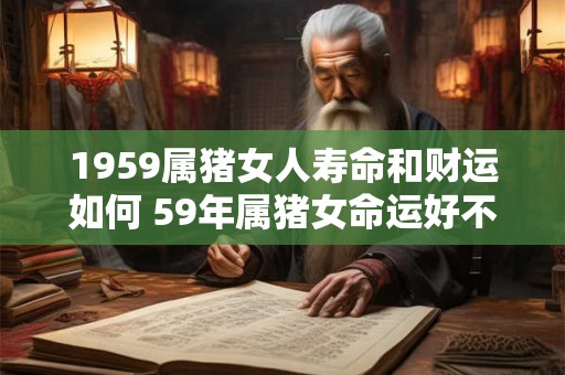 1959属猪女人寿命和财运如何 59年属猪女命运好不好 1959属猪女人寿命和财运如何 59年属猪女命运好不好
