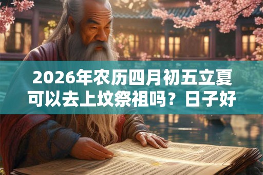 2026年农历四月初五立夏可以去上坟祭祖吗？日子好不好？