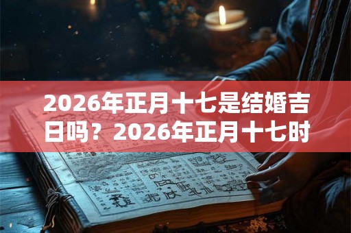 2026年正月十七是结婚吉日吗？2026年正月十七时辰吉凶？