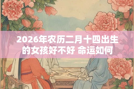 2026年农历二月十四出生的女孩好不好 命运如何