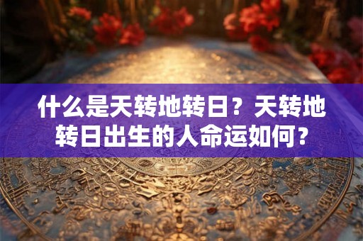 什么是天转地转日？天转地转日出生的人命运如何？