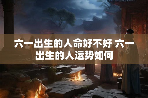 六一出生的人命好不好 六一出生的人运势如何