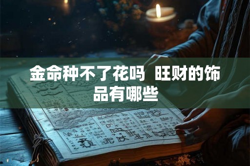 金命种不了花吗  旺财的饰品有哪些