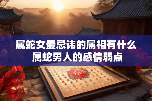 属蛇女最忌讳的属相有什么 属蛇男人的感情弱点