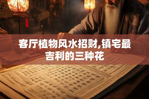 客厅植物风水招财,镇宅最吉利的三种花