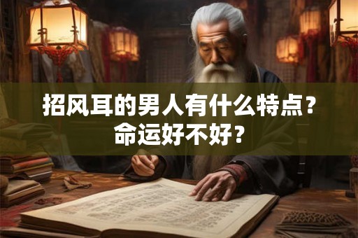 招风耳的男人有什么特点?命运好不好? 招风耳的男人有什么特点?命运好不好?