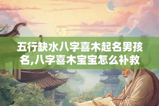 五行缺水八字喜木起名男孩名,八字喜木宝宝怎么补救？