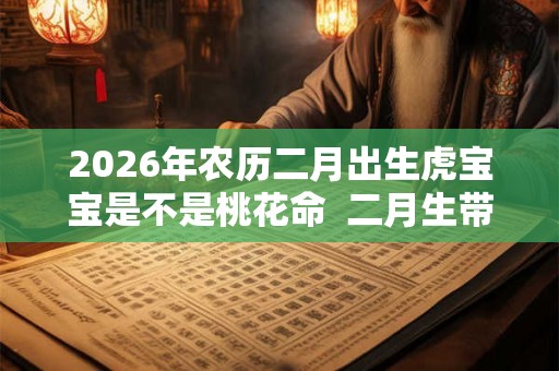 2026年农历二月出生虎宝宝是不是桃花命 二月生带桃花吗 2026年农历二月出生虎宝宝是不是桃花命 二月生带桃花吗