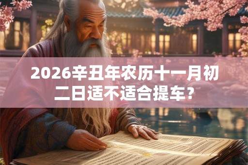 2026辛丑年农历十一月初二日适不适合提车？