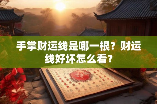 手掌财运线是哪一根?财运线好坏怎么看? 手掌财运线是哪一根?财运线好坏怎么看?