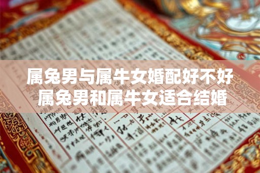 属兔男与属牛女婚配好不好 属兔男和属牛女适合结婚吗