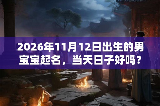 2026年11月12日出生的男宝宝起名，当天日子好吗？