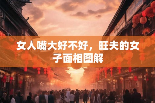 女人嘴大好不好，旺夫的女子面相图解