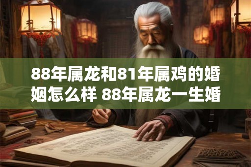 88年属龙和81年属鸡的婚姻怎么样 88年属龙一生婚姻好吗 88年属龙和81年属鸡的婚姻怎么样 88年属龙一生婚姻好吗