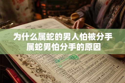 为什么属蛇的男人怕被分手 属蛇男怕分手的原因