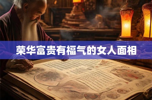 荣华富贵有福气的女人面相