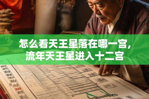怎么看天王星落在哪一宫,流年天王星进入十二宫 怎么看天王星落在哪一宫,流年天王星进入十二宫