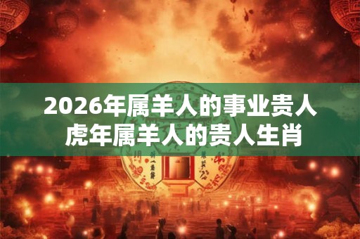 2026年属羊人的事业贵人 虎年属羊人的贵人生肖