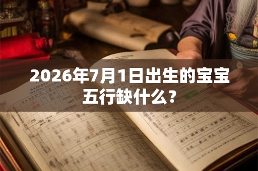 2026年7月1日出生的宝宝五行缺什么？