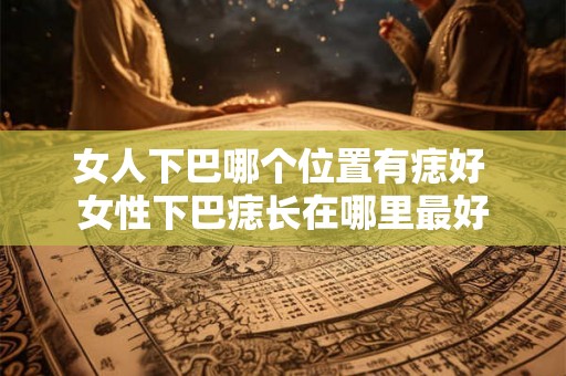 女人下巴哪个位置有痣好 女性下巴痣长在哪里最好