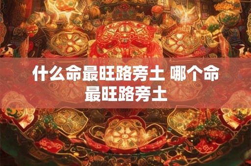 什么命最旺路旁土 哪个命最旺路旁土