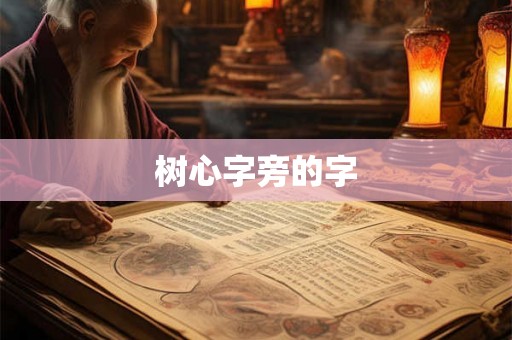 树心字旁的字