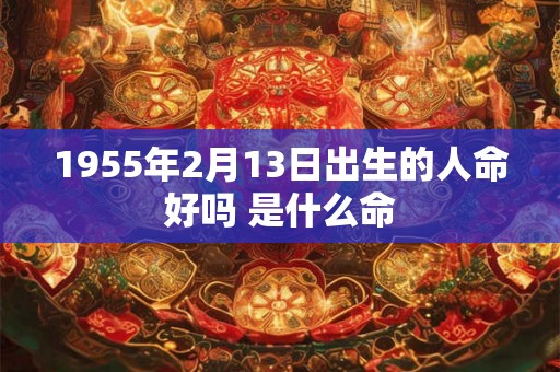 1955年2月13日出生的人命好吗 是什么命 1955年2月13日出生的人命好吗 是什么命