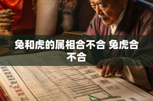 兔和虎的属相合不合 兔虎合不合