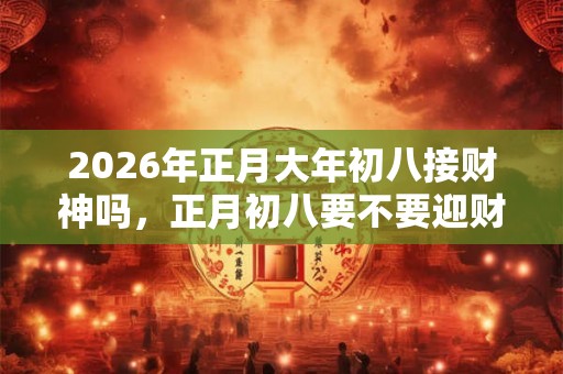 2026年正月大年初八接财神吗，正月初八要不要迎财神？