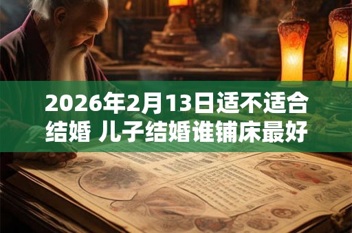 2026年2月13日适不适合结婚 儿子结婚谁铺床最好