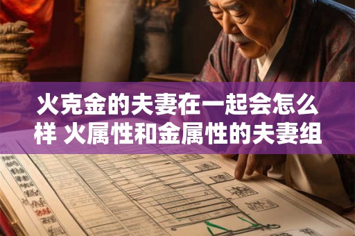 火克金的夫妻在一起会怎么样 火属性和金属性的夫妻组合会带来哪些影响 火克金的夫妻在一起会怎么样 火属性和金属性的夫妻组合会带来哪些影响