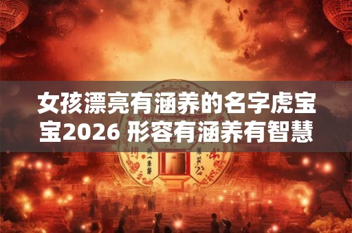 女孩漂亮有涵养的名字虎宝宝2026 形容有涵养有智慧适合女孩子的字