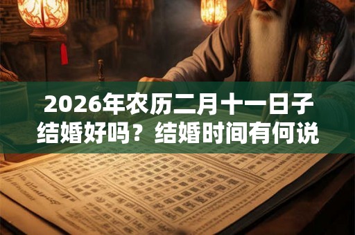 2026年农历二月十一日子结婚好吗?结婚时间有何说法? 2026年农历二月十一日子结婚好吗?结婚时间有何说法?
