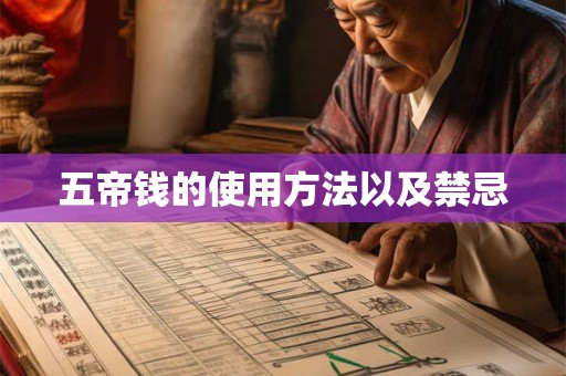 五帝钱的使用方法以及禁忌