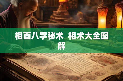 相面八字秘术  相术大全图解