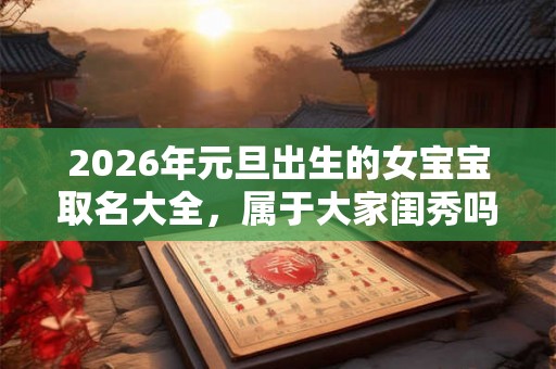 2026年元旦出生的女宝宝取名大全,属于大家闺秀吗? 2026年元旦出生的女宝宝取名大全,属于大家闺秀吗?