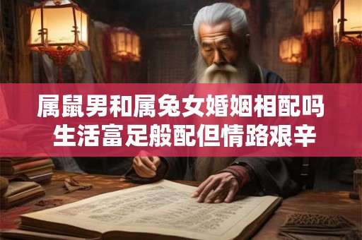 属鼠男和属兔女婚姻相配吗 生活富足般配但情路艰辛