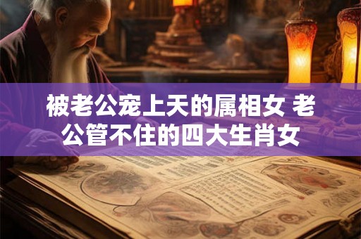 被老公宠上天的属相女 老公管不住的四大生肖女