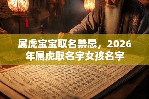 属虎宝宝取名禁忌,2026年属虎取名字女孩名字 属虎宝宝取名禁忌,2026年属虎取名字女孩名字