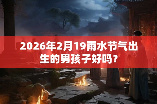 2026年2月19雨水节气出生的男孩子好吗？