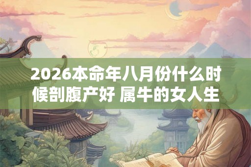 2026本命年八月份什么时候剖腹产好 属牛的女人生子吉日 2026本命年八月份什么时候剖腹产好 属牛的女人生子吉日