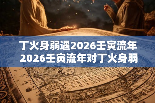 丁火身弱遇2026壬寅流年 2026壬寅流年对丁火身弱的影响如何 丁火身弱遇2026壬寅流年 2026壬寅流年对丁火身弱的影响如何