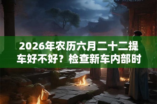 2026年农历六月二十二提车好不好？检查新车内部时要注意什么地方？