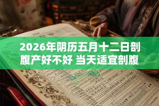 2026年阴历五月十二日剖腹产好不好 当天适宜剖腹产吗