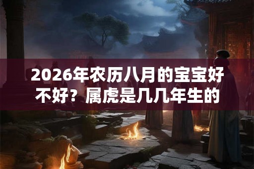 2026年农历八月的宝宝好不好？属虎是几几年生的