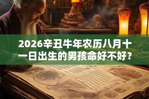 2026辛丑牛年农历八月十一日出生的男孩命好不好? 2026辛丑牛年农历八月十一日出生的男孩命好不好?