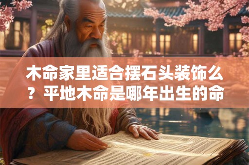 木命家里适合摆石头装饰么?平地木命是哪年出生的命格好不好? 木命家里适合摆石头装饰么?平地木命是哪年出生的命格好不好?