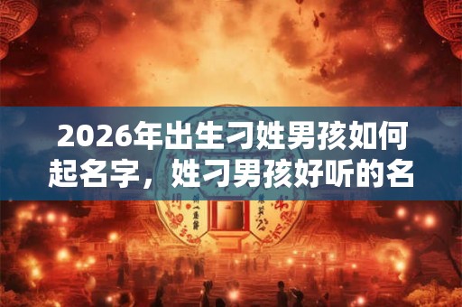 2026年出生刁姓男孩如何起名字，姓刁男孩好听的名字