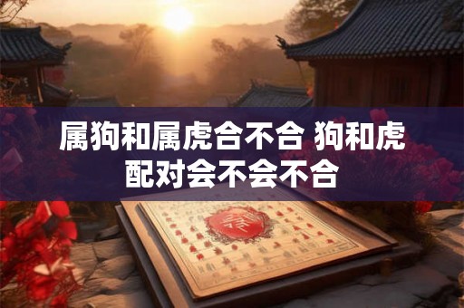 属狗和属虎合不合 狗和虎配对会不会不合