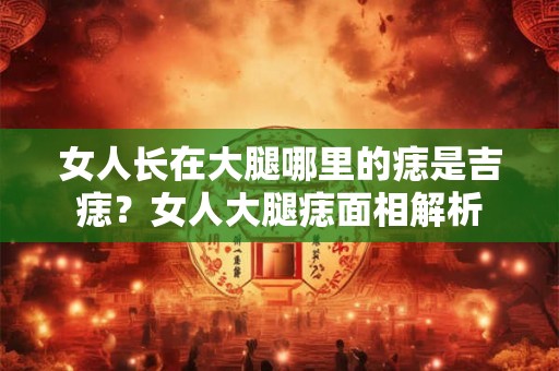 女人长在大腿哪里的痣是吉痣?女人大腿痣面相解析 女人长在大腿哪里的痣是吉痣?女人大腿痣面相解析